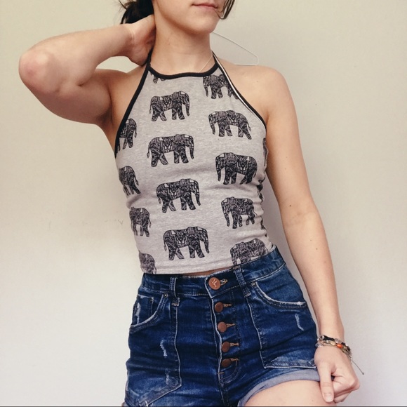 Reversible halter top - Picture 2 of 2